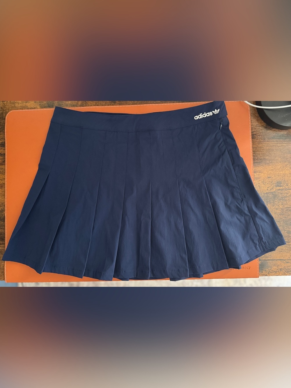 Navy Pleated Sport Skirt US 10 - Picture 5 of 7